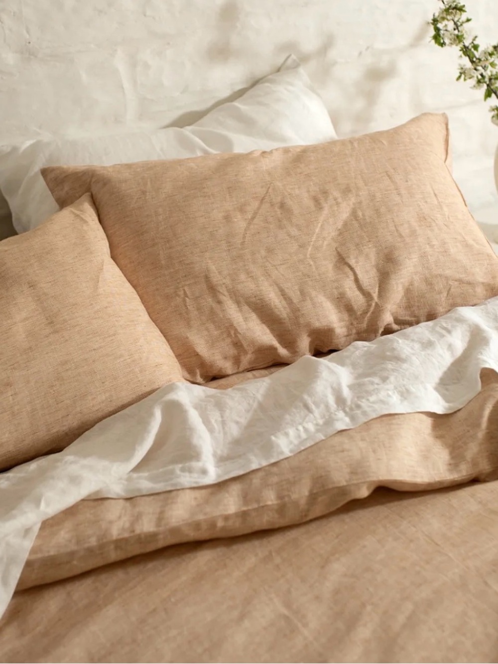 Cultiver Linen King Duvet Cover and Sheet Set